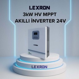 Lexron 3Kw Hv Mppt Akıllı İnverter 24v